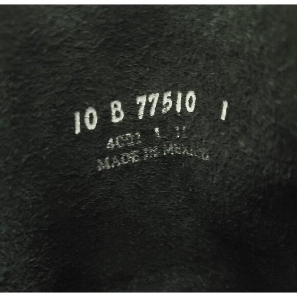 Frye Engineer Moto Biker Mid Calf Harness Boots Black Leather Womens Size 10B - Picture 7 of 12